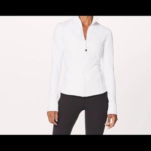 Lululemon White Define Jacket